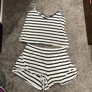 Old navy pajama tank and shorts set